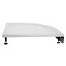 Aurora Pearlstone Quadrant Shower Tray & Riser Kit Standard Large Image