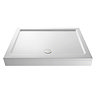 Aurora 1500 x 700mm Stone Rectangular Shower Tray + Riser Kit Large Image