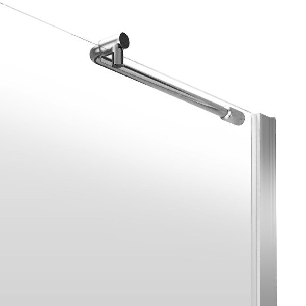 Aurora Walk In Shower Enclosure 8mm & Tray (1400 x 900mm) Feature Large Image