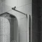 Aurora Walk In Shower Enclosure with Side & Return Panel 8mm & Tray (1700 x 800mm) Standard Large Im