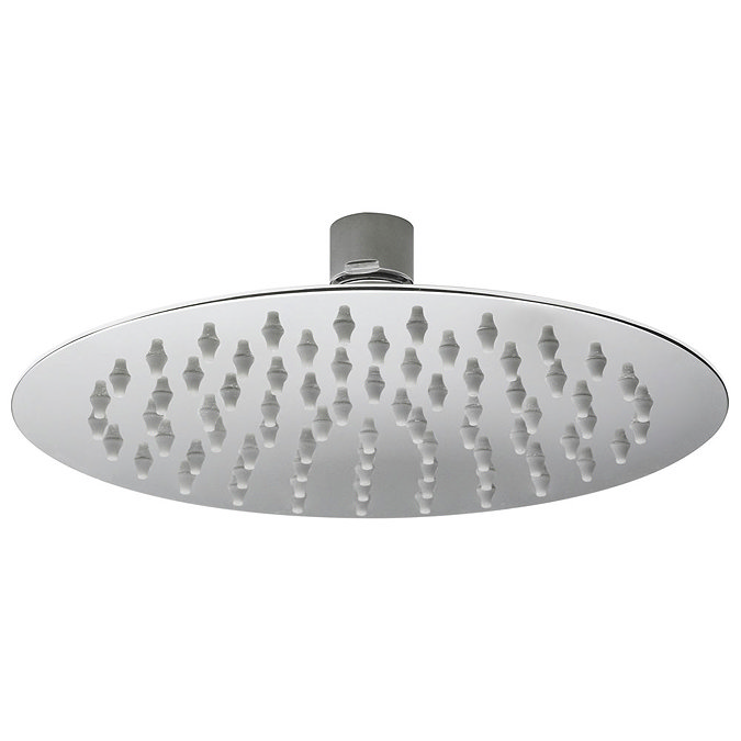 Asquiths 200mm Slim Round Fixed Shower Head - SHZ5129 Large Image
