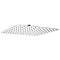 Asquiths 400mm Slim Square Fixed Shower Head - SHZ5148 Large Image