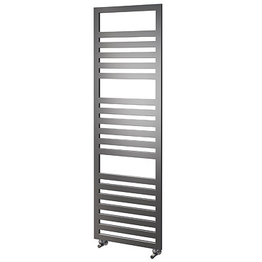 Asquiths Mineral Anthracite H1600 x W500mm Flat Tube Vertical Radiator - HEB3110  Profile Large Image