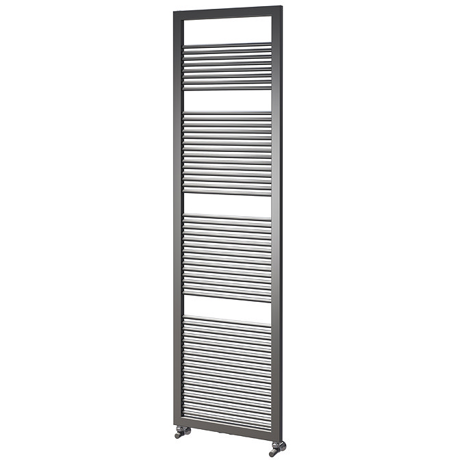 Asquiths Mineral Anthracite H1800 x W500mm Round Tube Vertical Radiator - HEA3104 Large Image