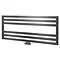 Asquiths Mineral Anthracite H500 x W1200mm Flat Tube Horizontal Radiator - HEB3106 Large Image