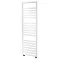 Asquiths Mineral White H1600 x W500mm Flat Tube Vertical Radiator - HEB0109 Large Image