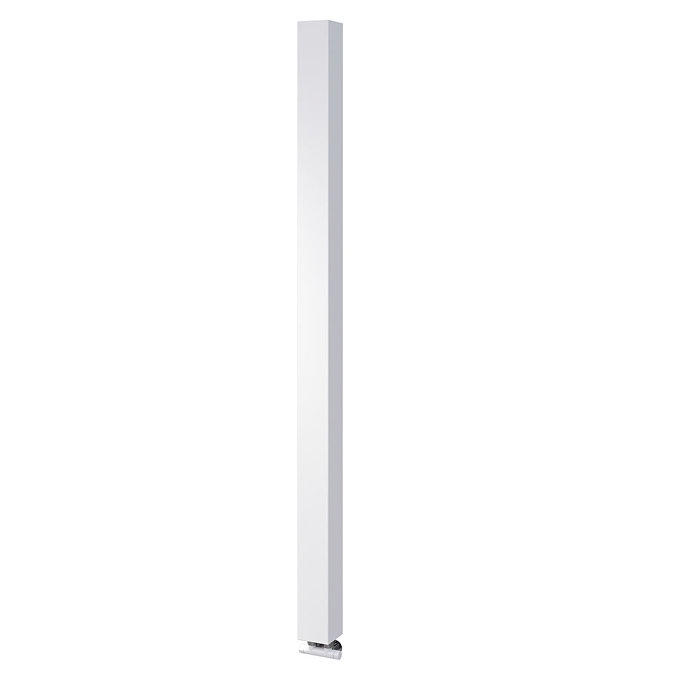 Asquiths Mineral White H1800mm x W100mm Single Panel Radiator - HEC0115