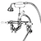 Asquiths Restore Lever Wall Mounted Bath Shower Mixer with Shower Kit - TAF5324