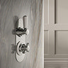 Asquiths Restore Twin Concealed Shower Valve With Diverter - SHE5315  Profile Large Image