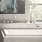 Asquiths Revival Deck Mounted Bath Shower Mixer (4TH) No Spout - TAC5125  Profile Large Image