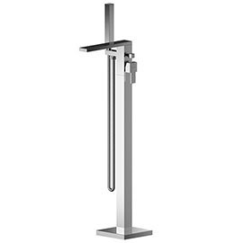 Asquiths Revival Freestanding Bath Shower Mixer with Shower Kit - TAC5129 Medium Image