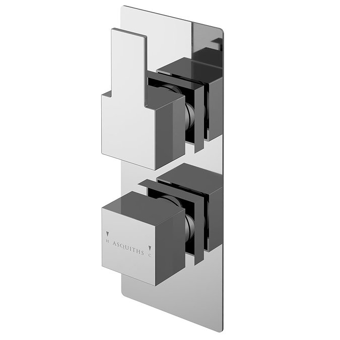 Asquiths Revival Twin Concealed Shower Valve - SHC5114 Large Image