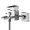 Asquiths Revival Wall Mounted Bath Shower Mixer with Shower Kit - TAC5127 Large Image