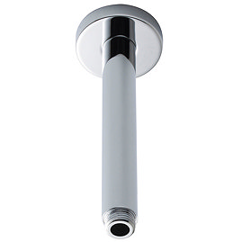 Asquiths Round 300mm Ceiling Mounted Shower Arm - SHZ5128 Large Image