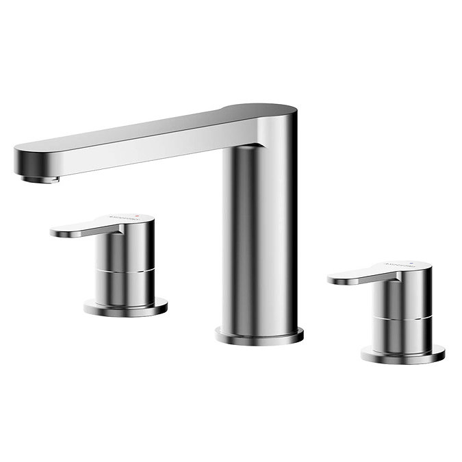 Asquiths Sanctity Deck Mounted Bath Filler (3TH) - TAA5121 Large Image