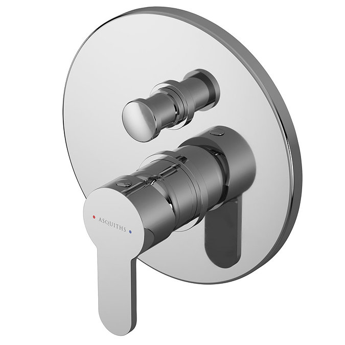 Asquiths Sanctity Manual Concealed Shower Valve With Diverter - SHA5112 Large Image