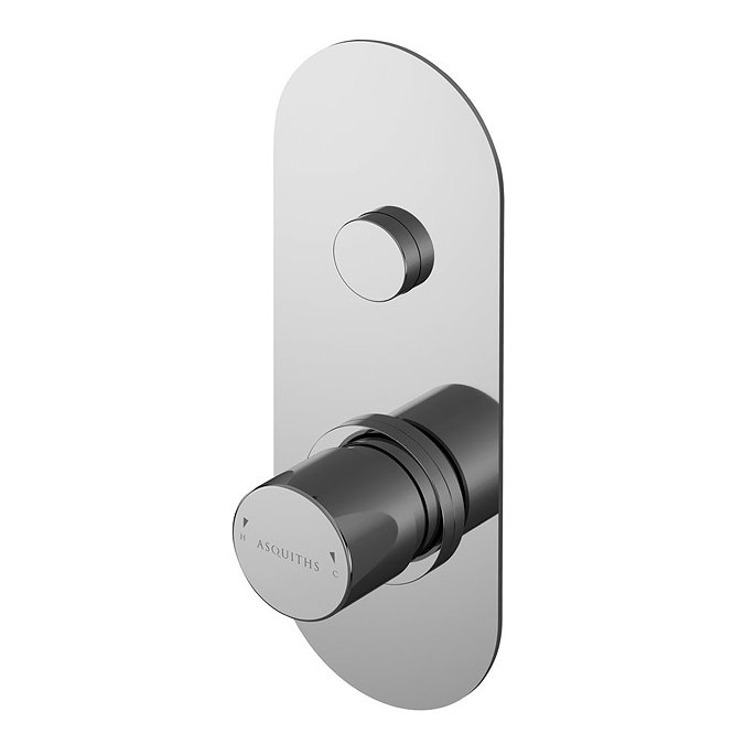 Asquiths Sanctity Push Button Shower Valve (Single Outlet) - SHA5101 Large Image