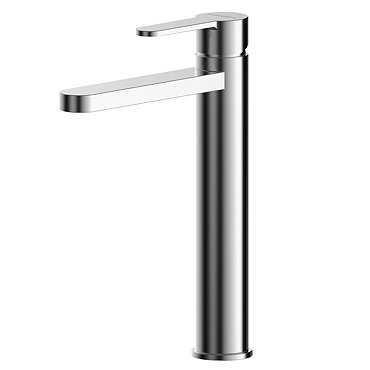 Asquiths Sanctity Tall Mono Basin Mixer With Push-Button Waste - TAA5109  Profile Large Image