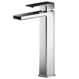 Asquiths Sanctity Tall Mono Basin Mixer With Push-Button Waste - TAD5109 Large Image