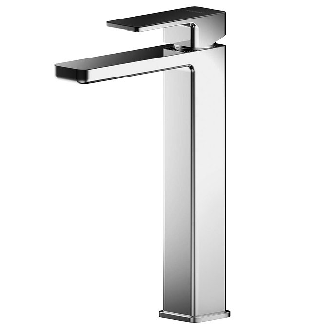 Asquiths Sanctity Tall Mono Basin Mixer With Push-Button Waste - TAD5109 Large Image