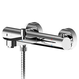 Asquiths Sanctity Thermostatic Wall Mounted Bath Shower Mixer - TAA5128 Medium Image