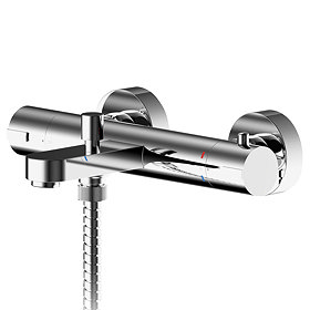 Asquiths Sanctity Thermostatic Wall Mounted Bath Shower Mixer - TAA5128 Large Image