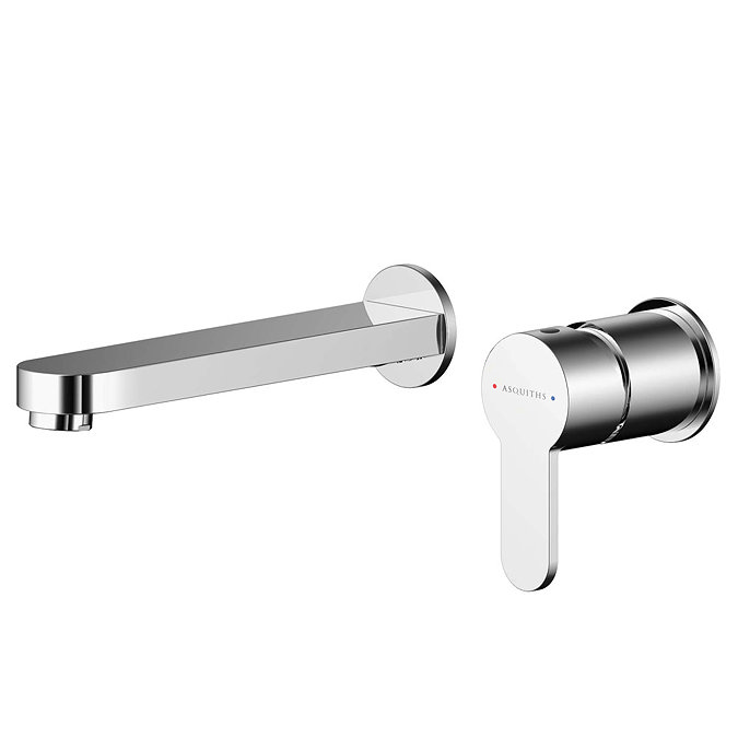 Asquiths Sanctity Wall Mounted Basin Mixer (2TH) Without Backplate - TAA5112 Large Image