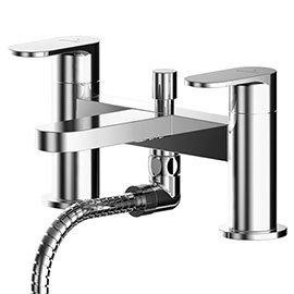 Asquiths Solitude Deck Mounted Bath Shower Mixer with Shower Kit - TAB5123 Medium Image