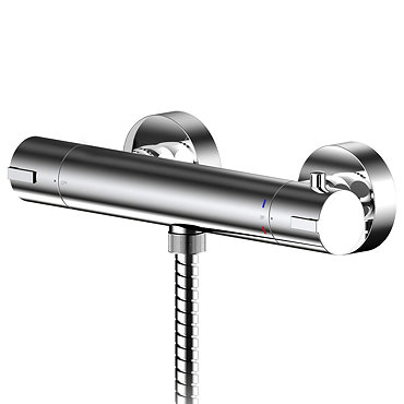 Asquiths Solitude Exposed Thermostatic Shower Bar Valve - SHB5110  Profile Large Image