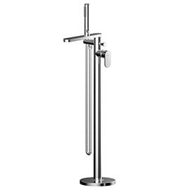Asquiths Solitude Freestanding Bath Shower Mixer with Shower Kit - TAB5129 Medium Image