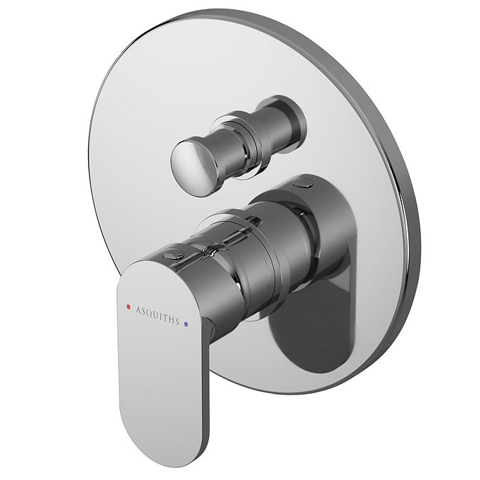 Asquiths Solitude Manual Concealed Shower Valve With Diverter - SHB5112	 Large Image