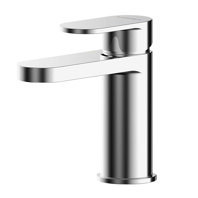 Asquiths Solitude Mini Mono Basin Mixer With Push-Button Waste - TAB5106 Large Image