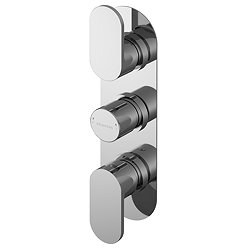 Asquiths Solitude Triple Concealed Shower Valve With Diverter - SHB5117 Large Image