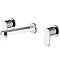 Asquiths Solitude Wall Mounted Basin Mixer (3TH) Without Backplate - TAB5114 Large Image