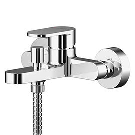 Asquiths Solitude Wall Mounted Bath Shower Mixer with Shower Kit - TAB5127 Medium Image