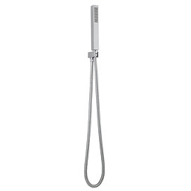 Asquiths Square Handset With Outlet Elbow With Parking Bracket & Flex - SHZ5153 Large Image