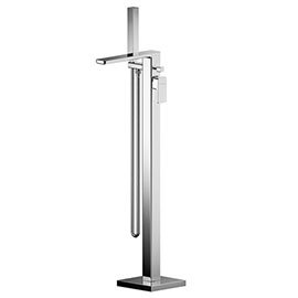 Asquiths Tranquil Freestanding Bath Shower Mixer with Shower Kit - TAD5129 Medium Image
