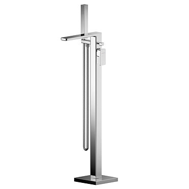 Asquiths Tranquil Freestanding Bath Shower Mixer with Shower Kit - TAD5129  Profile Large Image