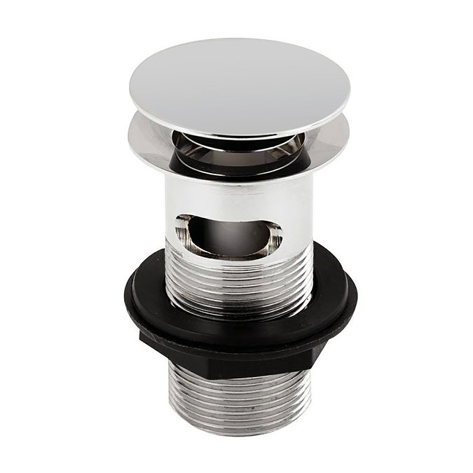 Asquiths Tranquil Mono Basin Mixer With Push-Button Waste - TAD5102 Profile Large Image