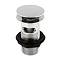 Asquiths Tranquil Mono Basin Mixer With Push-Button Waste - TAD5102 Profile Large Image