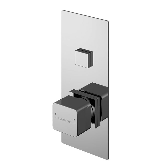 Asquiths Tranquil Push Button Shower Valve (Single Outlet) - SHD5101 Large Image
