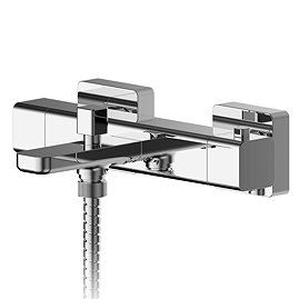 Asquiths Tranquil Thermostatic Wall Mounted Bath Shower Mixer - TAD5128 Large Image