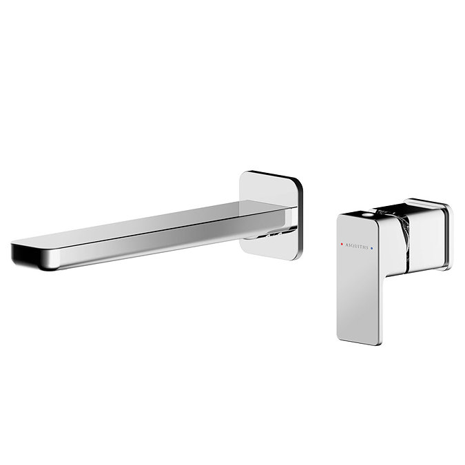Asquiths Tranquil Wall Mounted Basin Mixer (2TH) Without Backplate - TAD5112 Large Image