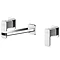 Asquiths Tranquil Wall Mounted Basin Mixer (3TH) Without Backplate - TAD5114 Large Image