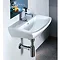 Premier Asselby Wall Hung Cloakroom Basin (500 x 375mm) - NCA204 Profile Large Image