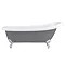 Astoria Grey 1710 Roll Top Slipper Bath w. Ball + Claw Leg Set  Profile Large Image