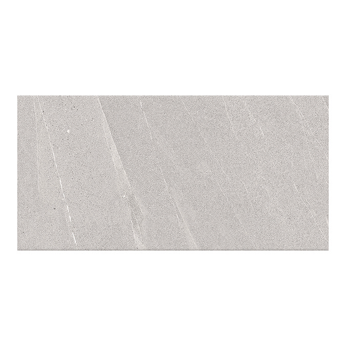 Atakora Light Grey Stone Effect Wall and Floor Tiles - 300 x 600mm