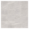 Atakora Light Grey Stone Effect Wall and Floor Tiles - 600 x 600mm