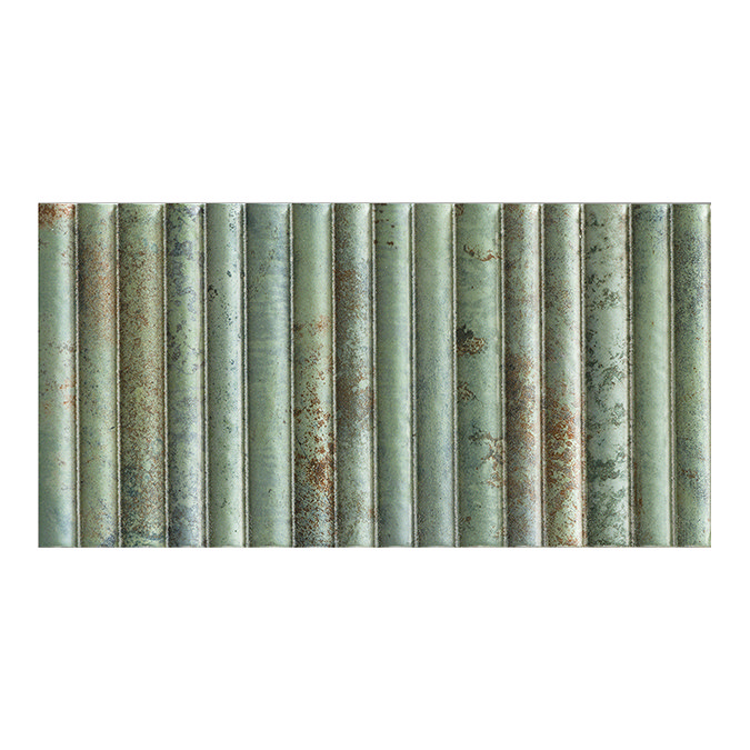 Atlantis Fluted Aquamarine Wall Tiles - 150 x 300mm