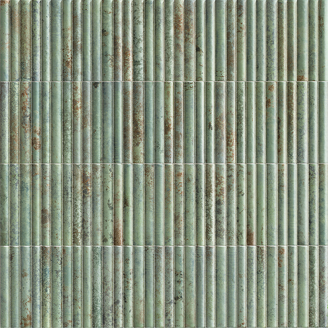 Atlantis Fluted Aquamarine Wall Tiles - 150 x 300mm